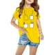 thumbnail image 2 of Niño Pequeño Camisa de Pascua Chico Manga Corta Camiseta Gráfica Cuello Redondo Crop Top para 3-14 Años Niñas Y Chico, 2 of 6
