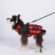 thumbnail image 4 of Ropa para perros a cuadros con arnés, chaleco, chaqueta, abrigo para perros pequeños y medianos, ropa cálida de invierno para mascotas, disfraz para perros para clima frío, 4 of 5
