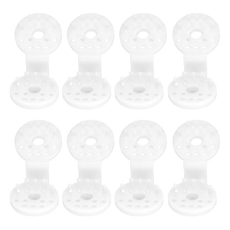 Shade Cloth Clips Heavy Duty, Shade Cloth Plastic Clips 100pcs Widely Used for Tarpaulins (White)