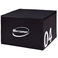 thumbnail image 1 of Gymax 24'' PVC Soft Foam Jumping Box Plyometric Exercise Black, 1 of 7