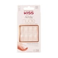 thumbnail image 1 of KISS Salon Acrylic - French Nude Breathtaking - Fake Nails, Short, 1 of 9