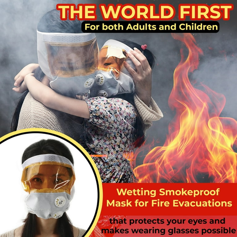 Emergency Fire Escape Smoke Face Mask – Home Essentials For