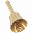 thumbnail image 4 of Campana para Ladrar una Mano Muy Fuerte, de LatóN Macizo Cena, Servicio, Entrenamiento Mascotas, Cascabel, Dorado, 4 of 11