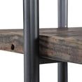 thumbnail image 4 of Uttermost Stilo Farmhouse Boat Wood Plywood and Steel Etagere in Brown/Gray, 4 of 5