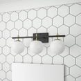 thumbnail image 2 of Aiwen Globe Novelty 3-Light Vanity Light Classic Wall Sconce Modern Light Fixture, 2 of 10