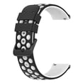 thumbnail image 2 of For Garmin Forerunner 645 Music 20mm Two-color Porous Silicone Watch Band, 2 of 4