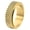 Gold, variant on Stainless Steel Vintage Fish Scale Textured Spinner Rings for Men Classic Rotatable Wedding Promise Band for Anxiety Jewelry Gift Silver Size 9