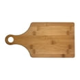 thumbnail image 2 of PrecisionNC Cooking Gifts In Grandma's Kitchen Grandma Makes the Rules Engraved Paddle Shaped Natural Wood Cutting Board Bamboo, 2 of 2