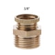 thumbnail image 4 of Npt macho 1/4 "3/8" 1/2 "seguridad de drenaje de agua de latón sólido para la válvula fácil de usar, 20mm, 11 Feliz Sencillez, 4 of 5