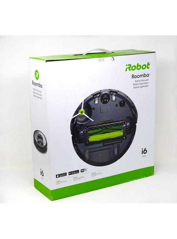 iRobot Roomba i6 (6150) Wi-Fi Connected Robot Vacuum Light Silver