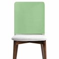 thumbnail image 6 of Green Chair Back Cover for Dining Room Set of 8, Minimalist Solid Color Modern Abstract Removable Kitchen Chair Slipcovers, Washable Seat Protector for Restaurant Party Banquet Wedding Décor, 6 of 9