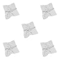 thumbnail image 3 of Minnieouse Bufanda de mujer Estilo simple Pañuelo para mujer Accesorio de ropa Patrón de punto elegante Bufandas para niñas para decoración Ropa blanca Type2 NO2 Minnieouse CBP321424, 3 of 6