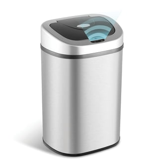 Nine Stars 21.1-Gallon Stainless Steel Sensor Trash Can, Automatic