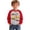 B Red, variant on Boys Sweatshirt Valentines Day Long Sleeve Graphic Print Crew Neck Casual Pullover for Kids Red 3 Years-4 Years
