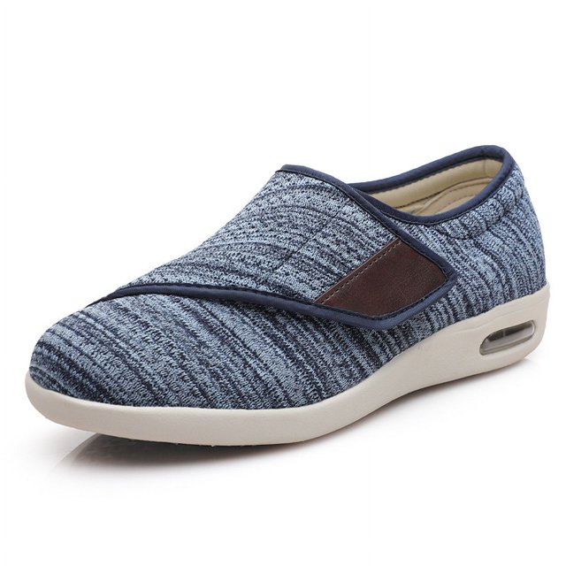 Zapatos de ortopedia para pies anchos, calzado blando y cómodo para diabéticos, zapatos informales para caminar, ajuste de eversión del pulgar, novedad de 2023