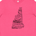 thumbnail image 4 of Inktastic New Hampshire State Word Salad Youth T-Shirt, 4 of 5