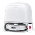 thumbnail image 1 of Roborock Qrevo Curv Robot Vacuum Cleaner and  Mop | 18,500Pa Suction, Self Cleaning Dock, & Al Obstacle Recognition | Pet Hair, Carpet & Hard Floor, 1 of 10