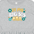 thumbnail image 4 of Inktastic In My Big Sis Era Retro with Flowers Girls Toddler Dress, 4 of 5