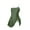 Blackish Green, variant on Women's One Shoulder Swimsuit, Conservative Swim Dress with Built-in Bra, Modest One Piece Bathing Suit for Beach, Pool and Vacation Wear Blue M