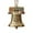 B, variant on United States 250th Anniversary Bell Ornament, Metal Hanging Bell Christmas Tree Decorations, Vintage-Style Cast Metal Doorbell Decoration with Commemorative Detailing (A)