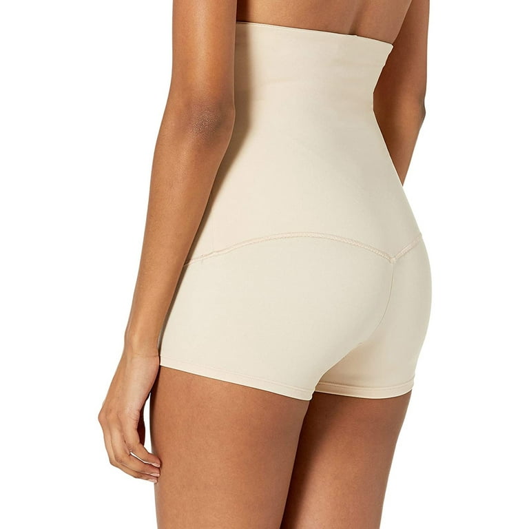 DNDKILG Mid-Thigh Shorts Seamless Body Shaper Body Suits Women Clothing  Tummy Control Seamless Bodysuit Shapewear Brown S 