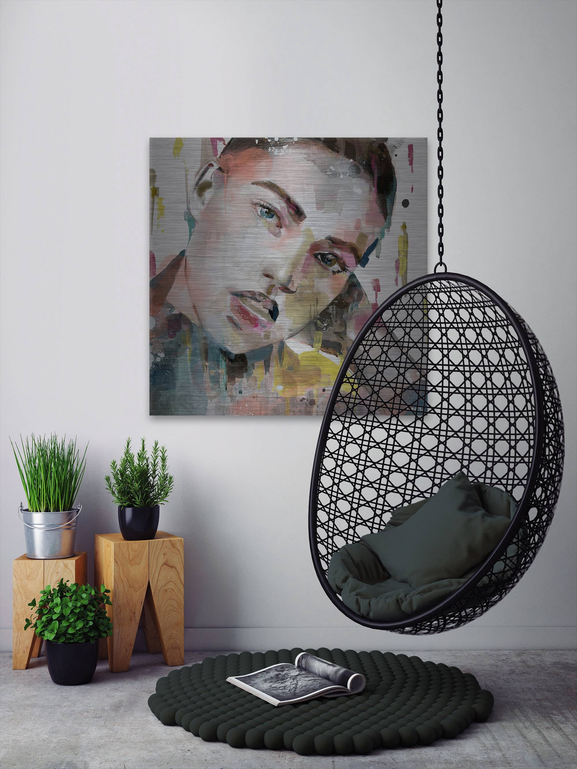 Parvez Taj Alluring Chic Aluminum Wall Art