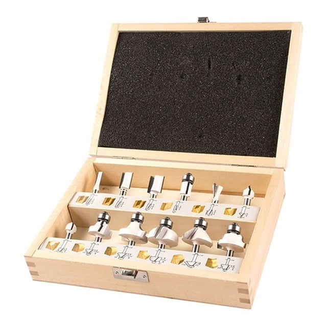 Juego De 12 Fresas Para Router Con Estuche Makita D53584 Makita d53584