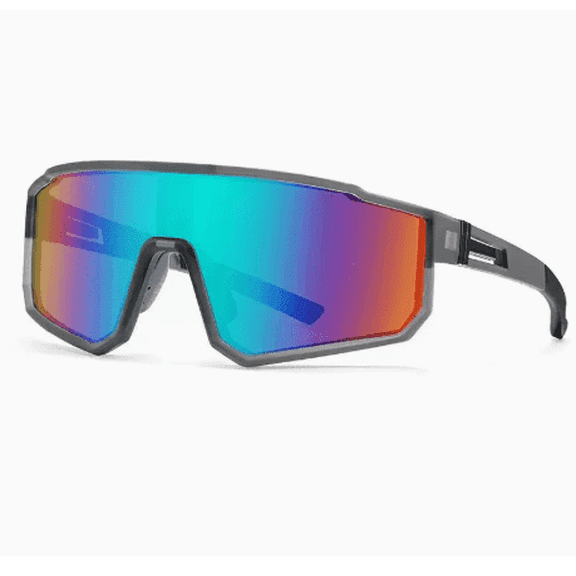 Polarized UV400 Sports Sunglasses Lightweight Wraparound Neutral Color for Cycling Running Driving
