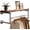 Silver, variant on Wall Mounted Clothes Rack with Shelf,27" Industrial Pipe Clothing Rack with Shelf with Hanging Rod,Heavy Duty Iron Garment Rack Bar,Retail Display Clothes Rod for Laundry Room,Closet,Black