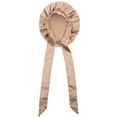 thumbnail image 1 of Shisuyan Temperature Regulation Bonnet Khaki Satin 1Set 13x13in, 1 of 9