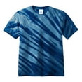 thumbnail image 6 of Mafoose Men's Tiger Stripe Tie-Dye Short Sleeve Cotton T-Shirt Navy x-Large, 6 of 7