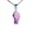 Multi-color, variant on Stainless Steel Vintage Champion Fist Gold Pendant Titanium Chain Mens Necklace Rainbow