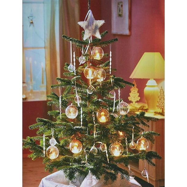 Battery Operated LED Lighted Christmas Tree Canvas