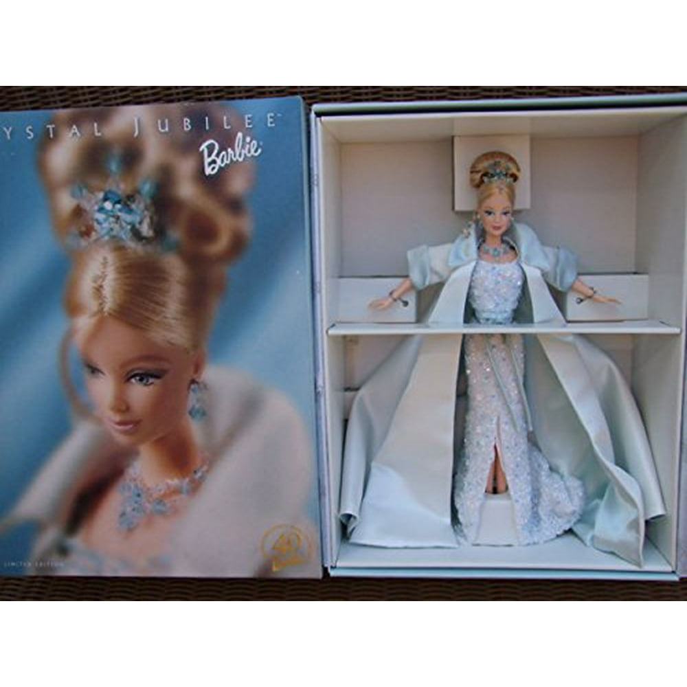 1999 Barbie Collectibles Barbie 40th Anniversary Crystal Jubilee