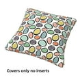thumbnail image 3 of Throw Pillow Covers, Abstract geometric pattern Soft Square Pillow Cases with Invisible Zipper for Couch Bed Sofa, Farmhouse Fall Home Decor 20"x20", 3 of 7