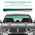 thumbnail image 2 of Car Tinting Film Top Front Windshield Foil Solar Protection Gradient 20X150cm (Green), 2 of 8