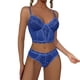 thumbnail image 1 of Gibobby Lencería sexy para mujer Conjunto de Lenceria Erotica para Mujer de Encaje Sensual, Ropa Interior Sexy Mujer, Conjunto de Interior de Encaje(Azul, CH), 1 of 4