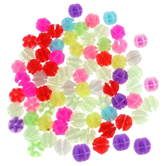 Troglfold spoke 180 Colorful Bike Wheel Spoke Beads Clip Decoration,0.59"X0.59"X0.51"