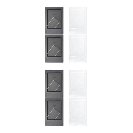 SWETRACE Swetrace Portable Compact Photo Frames 8Pcs for Home Office Decor