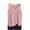 Pink, variant on Tank Tops for Women Sleeveless V-Neck Casual Oversize Solid Color Blouse Tank Yellow XXL