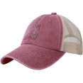 thumbnail image 1 of USA UTV RZR Racing Mesh Baseball Cap Cotton Washed Vintage Cowboy Hat, 1 of 8