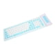 thumbnail image 5 of Teclado de silicona 107 teclas impermeable a prueba de polvo plegable dos colores 2,4G inalámbrico USB teclado silencioso de silicona suave, 5 of 8