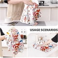 thumbnail image 2 of Music Note Kitchen Towel and Dishcloths Sets of 2, Musical Dish Towels for Drying Dishes, Soft Absorbent Tea Hand Cloth for Kitchen Farmhouse Bathroom Home Decor, 2 of 6