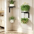 thumbnail image 5 of JWQFBC 2 Pieces Wall-Attached Bird Bath Multi Functional Avian Bath Hanger Easy to Clean Outdoor Decor for Garden, Patio, 2 PACK, 5 of 10