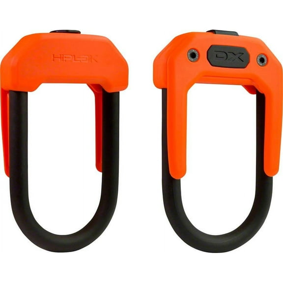 Hiplok DX U-Lock Bike Lock, Orange
