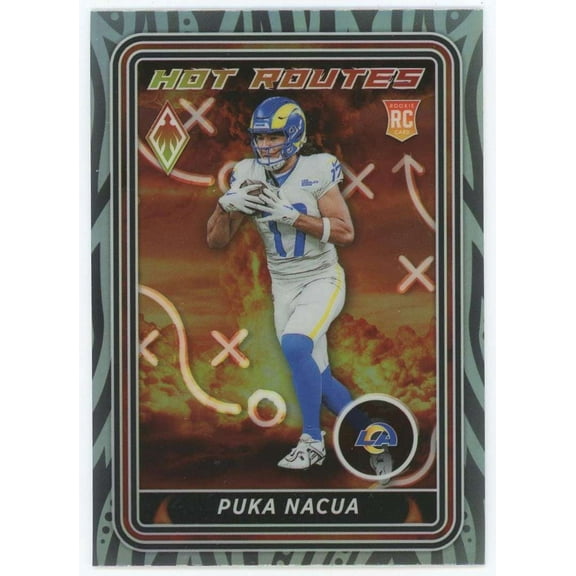 NFL 2023 Panini Phoenix Hot Routes Puka Nacua HR-26 (Rookie)