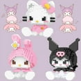thumbnail image 5 of KEEPPLEY Sanrio Anime Hello Kitty My Melody Cinnamoroll Pompompurin Kuromi Building Blocks Girl Kid Holiday Christmas Gift, 5 of 5