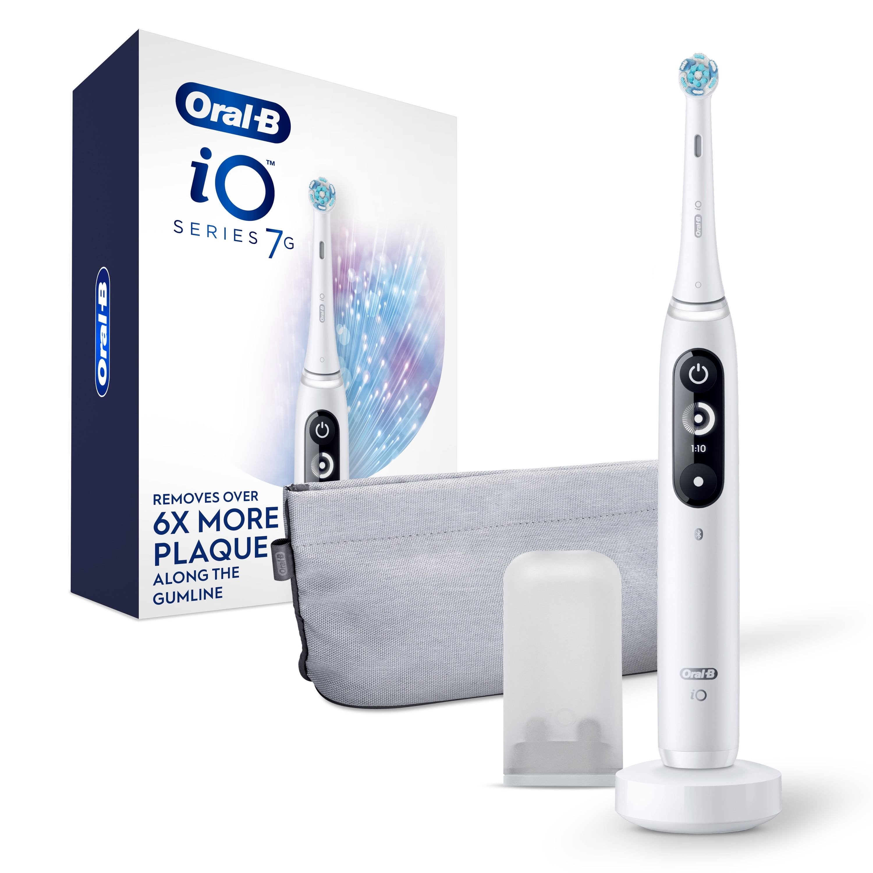 Oral-B iO Series 7G Electric Toothbrush with 1 Brush White Alabster - Walmart.com