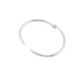 thumbnail image 4 of 3pcs 60mm Inner Dia Book Office Metal Loose Leaf Binder Hinge Snap Ring Keychain, 4 of 5