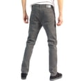 thumbnail image 2 of Alta Men Designer Fashion Slim Skinny Fit Stretch Denim Jeans Pants - Grey - Size 36, 2 of 8
